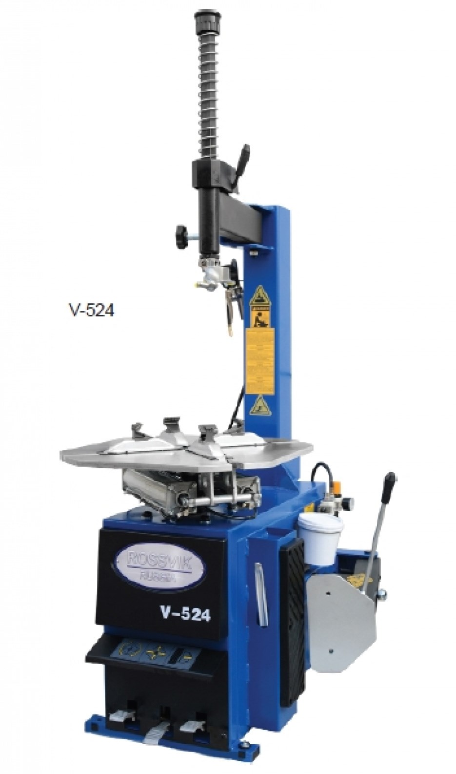 Полуавтоматический шиномонтажный станок ROSSVIK V-524, до 24&quot;, 380 В (Серый RAL7016)